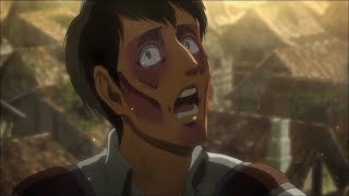 Bertholdt death by Armin titan  Attack On Titan Season 3 [upl. by Ahsenid]