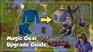 OSRS Magic Gear Upgrade Guide 2021  Increase DPS Efficiently [upl. by Doykos]