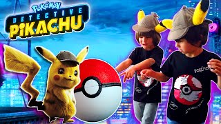 DETECTIVE PIKACHU y el MISTERIO de la POKEBOLA 🔴 con DANI y EVAN [upl. by Mundford]