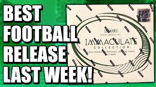 BETTER VALUE THAN NT NFL  2023 Panini Immaculate Collegiate Football FOTL Review [upl. by Assylem914]