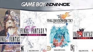 Final Fantasy Games for GBA [upl. by Twelve]