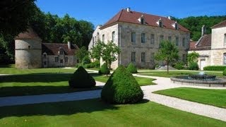 Abbaye de Fontenay  The exquisite World Heritage UNESCO site  Hotel Barging in France [upl. by Remlap958]