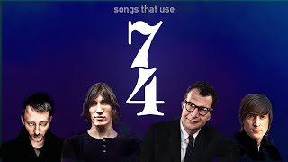 Songs that use 74 time [upl. by Oigaib]