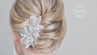 French Twist Tutorial [upl. by Rexanna730]