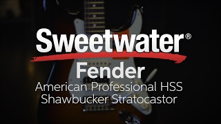 Fender American Professional HSS Shawbucker Stratocaster Review [upl. by Tiernan]