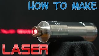 How to make a powerful burning laser from DVDrw [upl. by Yonatan286]