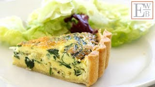 Beths Foolproof Spinach Quiche Recipe [upl. by Ateuqirne]