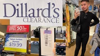 SHOPPING DILLARDS SECRET CLEARANCE CENTER  85 OFF [upl. by Notsrik427]