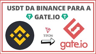 COMO ENVIAR USDT DA BINANCE PARA A GATE IO [upl. by Peckham210]