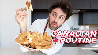 COOKING CANADA Poutine 🇨🇦 [upl. by Novick154]