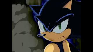 Sonic X Comparison Dark Sonic Japanese VS English [upl. by Hannaj]