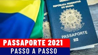 Como fazer o PASSAPORTE 2021  Fácil e rápido [upl. by Ariaek358]