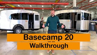 Airstream Basecamp 20 Walkthrough Tour [upl. by Eugenio166]