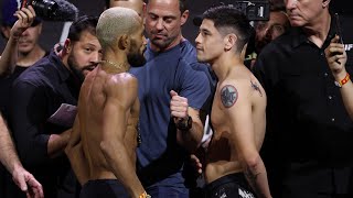 UFC 283 CEREMONIAL WEIGHINS FIGUEIREDO vs MORENO [upl. by Adnaluy]