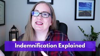 What is Indemnification  Indemnification Clauses and Indemnity Explained [upl. by Lleira624]