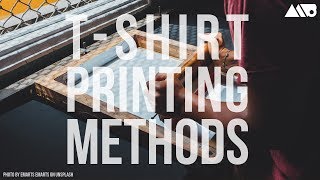 Different TShirt Printing Methods Explained [upl. by Arat]