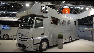 Luxuswohnmobile 2022 Mercedes Benz Actros Alkoven Vario Mobil Wohnmobile [upl. by Thorlay]