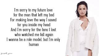 Demi Lovato  Sober Lyrics [upl. by Dedra]