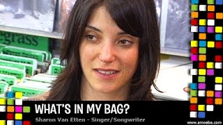 Sharon Van Etten  Whats In My Bag [upl. by Lannie]