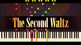 The Second Waltz Piano  SHOSTAKOVICH [upl. by Blunk307]