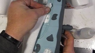 HOW TO REMOVE PAINT WITH LACQUER THINNER [upl. by Solita]