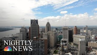 How Detroit Went From A Booming Metropolis To A Shrinking City  NBC Nightly News [upl. by Harvie]