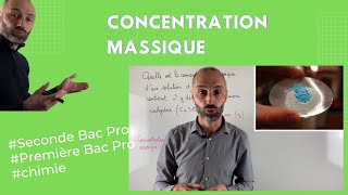 Comment calculer une concentration massique [upl. by Anna-Diana]