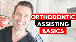 Orthodontic Assisting Basics Part I  Braces  Dr Nathan [upl. by Nerrawed312]