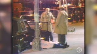 1985 mob hit The murder of Gambino boss Paul Castellano outside Sparks Steak House [upl. by Reckford]