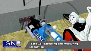 Posttensioned slab procedure [upl. by Olegna474]