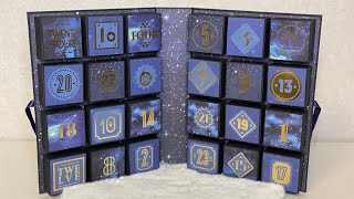 Advent Calendar Book  Tutorial [upl. by Bekki]