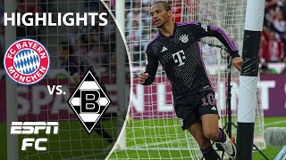 Monchengladbach vs Bayern Munich  Bundesliga Highlights  ESPN FC [upl. by Laehcor]