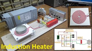 DIY Induction heater with BIFILAR FlatPancake coil Full instructions [upl. by Tisha]