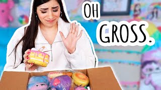 Unboxing YOUR Used Squishies  Squishy Makeover Candidates [upl. by Husha]