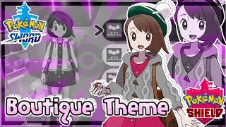 Pokemon Sword amp Shield  Boutique Theme Full [upl. by Niatirb981]