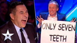 Unforgettable Audition HILARIOUS misheard lyrics with Ben Langley  Britains Got Talent [upl. by Breana250]