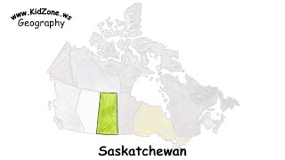 Kidzone Geography Saskatchewan [upl. by Lefton]