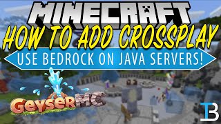 How To Add Crossplay to Your Minecraft Server Geyser Setup Guide [upl. by Cleo]