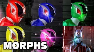 SPD  All Ranger Morphs  Power Rangers Official [upl. by Shulock387]