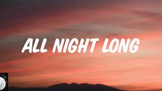 Lionel Richie  All night long lyrics [upl. by Biron]