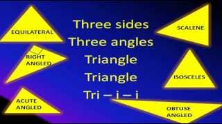 Even BETTER than the Shapes Song Part 2 TRIANGLES Fun Learning Math [upl. by Arissa]