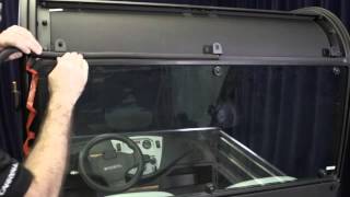 Club Car® Carryall® Utility Cab amp Frame Installation Tips [upl. by Blumenfeld]