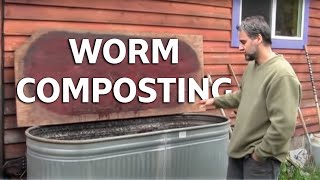 Simple amp Effective Worm Composting on your Homestead [upl. by Winnifred]