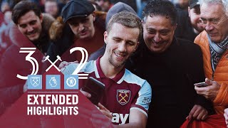 EXTENDED HIGHLIGHTS  WEST HAM UNITED 32 CHELSEA [upl. by Payne]