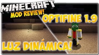 ILUMINACIÓN DINÁMICA EN OPTIFINE MOD MINECRAFT 19 Y 194  Tutorial  Como descargar  ESPAÑOL [upl. by Roon]