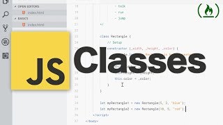 JavaScript Classes Tutorial [upl. by Ayanal]