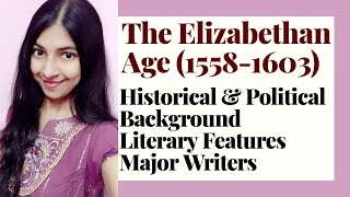 The Elizabethan Age Summary  History of English Literature [upl. by Ovida]