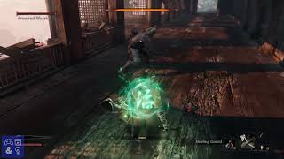 Sekiro Armored Warrior Boss Gameplay [upl. by Lorrin]