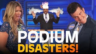 MINDBLOWING PODIUM DISASTERS Steve Harvey LOSES IT [upl. by Yekcim332]