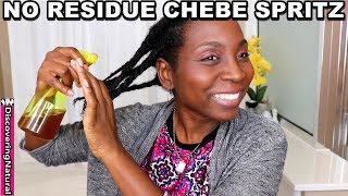 How to Use Chebe Powder without Residue  Chebe Spritz  Natural Hair  DiscoveringNatural [upl. by Gnuh609]